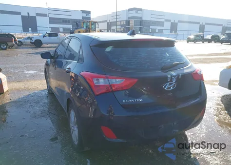 2013 Hyundai Elantra Gt из США, поврежденный, VIN KMHD35LE8DU032623